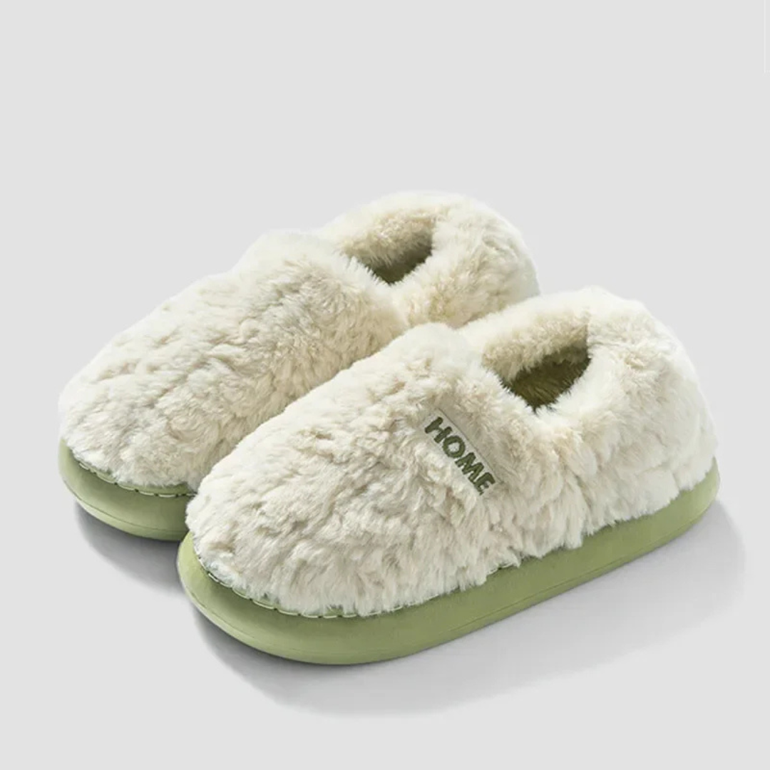 HOME™ | Lined Plush Slippers