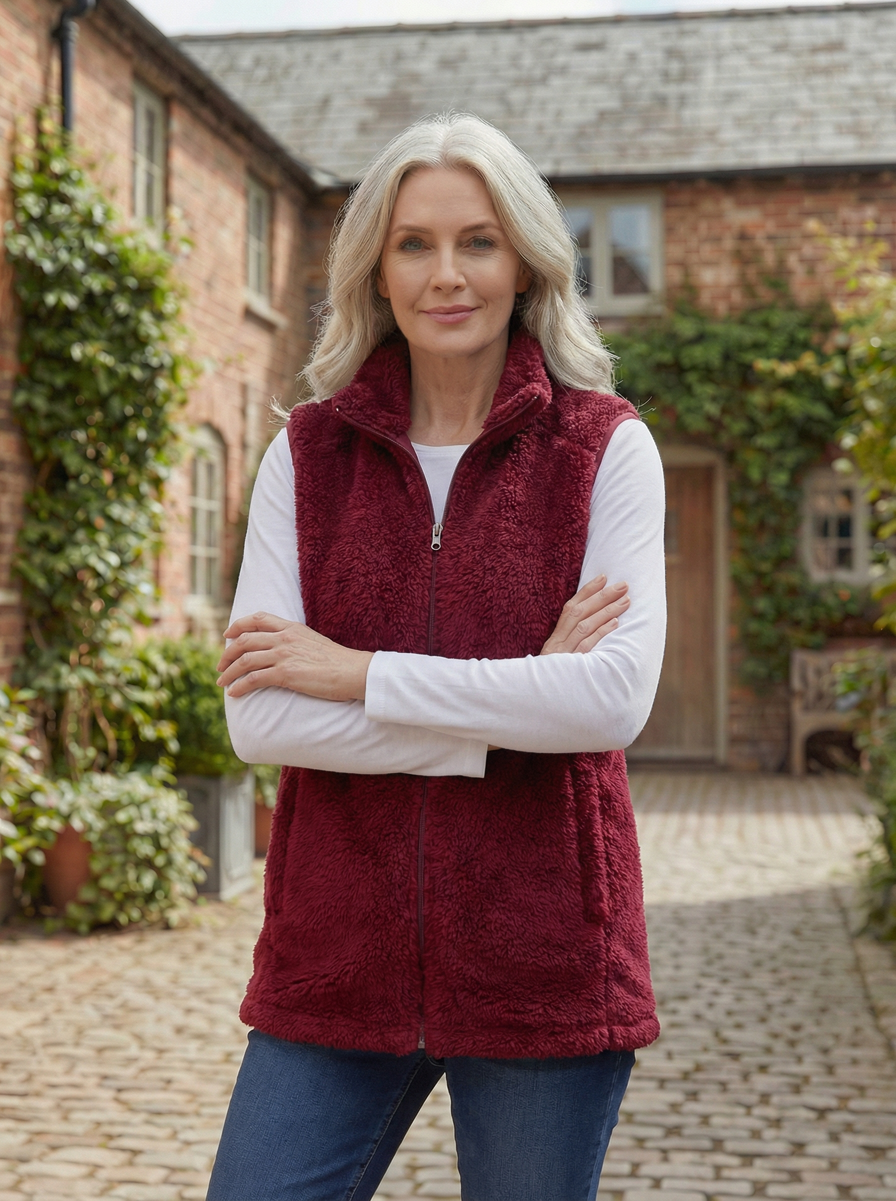 Lisa | Soft Zip Vest