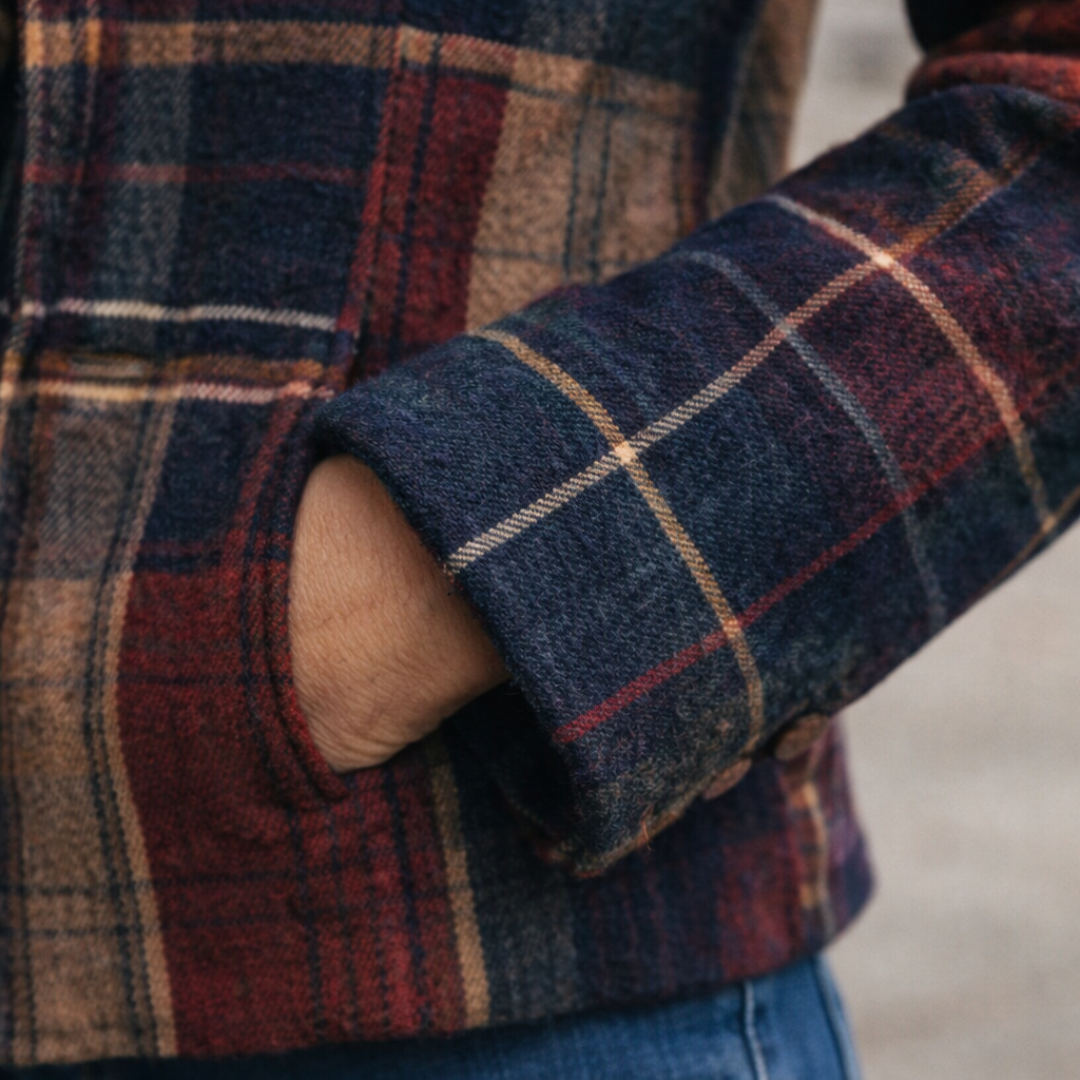 Natalie™ | Royal Check Tailored Jacket