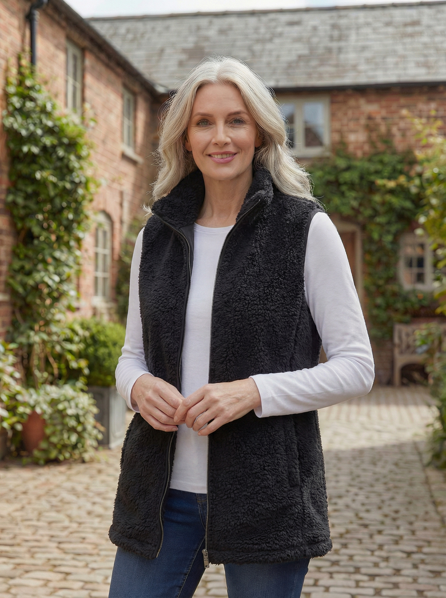 Lisa | Soft Zip Vest