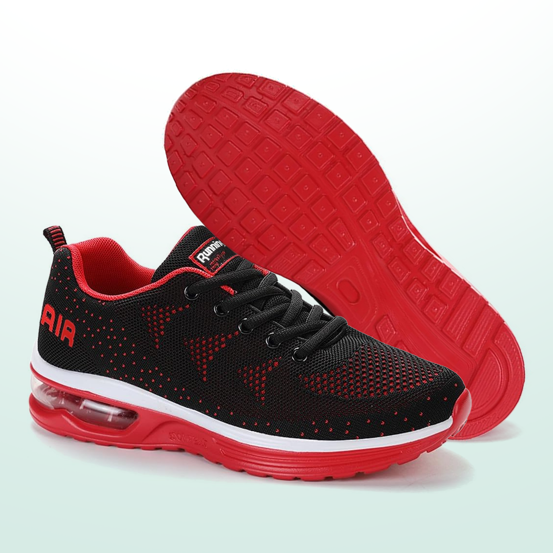StrideFlex Orthopedic Shoes – Red