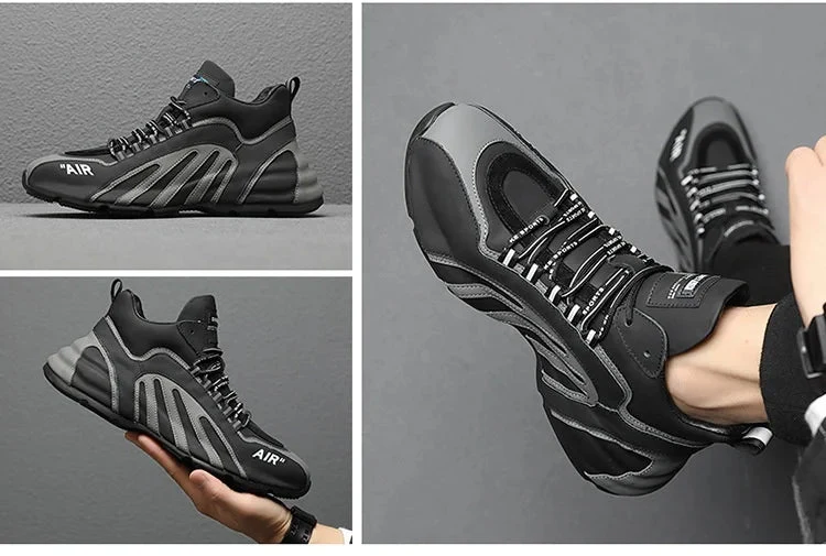 Brian | Breathable Soft-Sole Running Trainers for Men