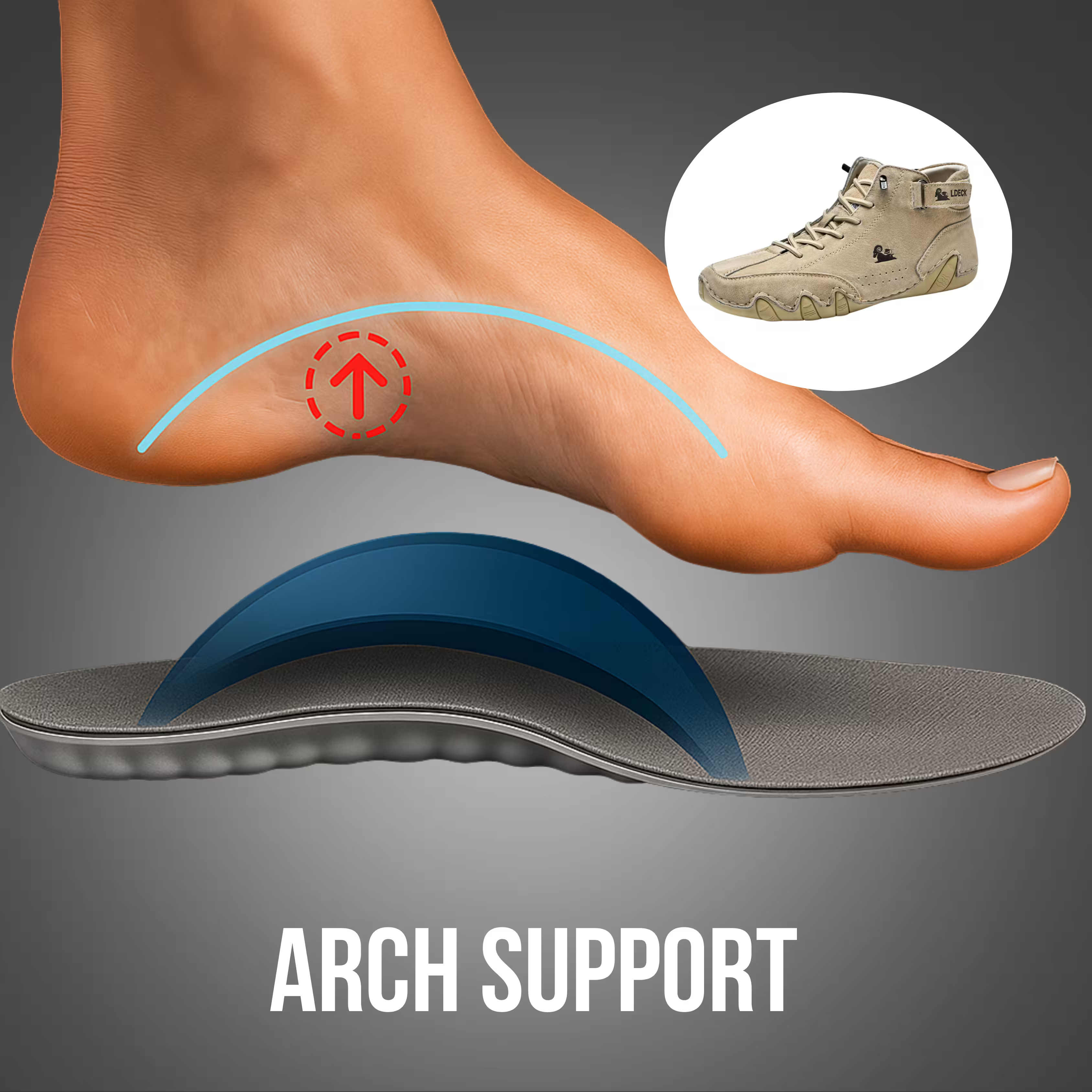 Arthur™ - Waterproof and Breathable Orthopedic Shoes