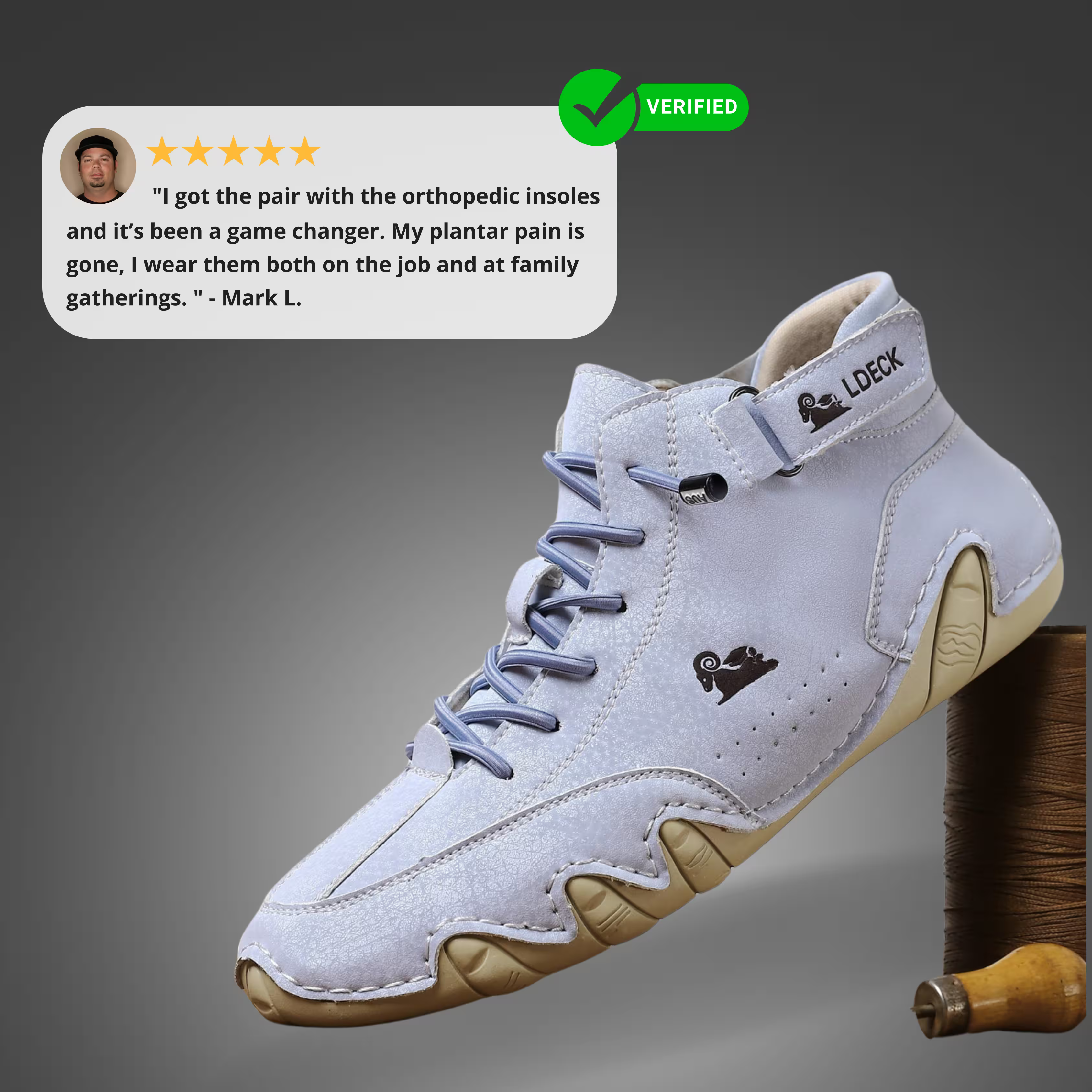 Arthur™ - Waterproof and Breathable Orthopedic Shoes