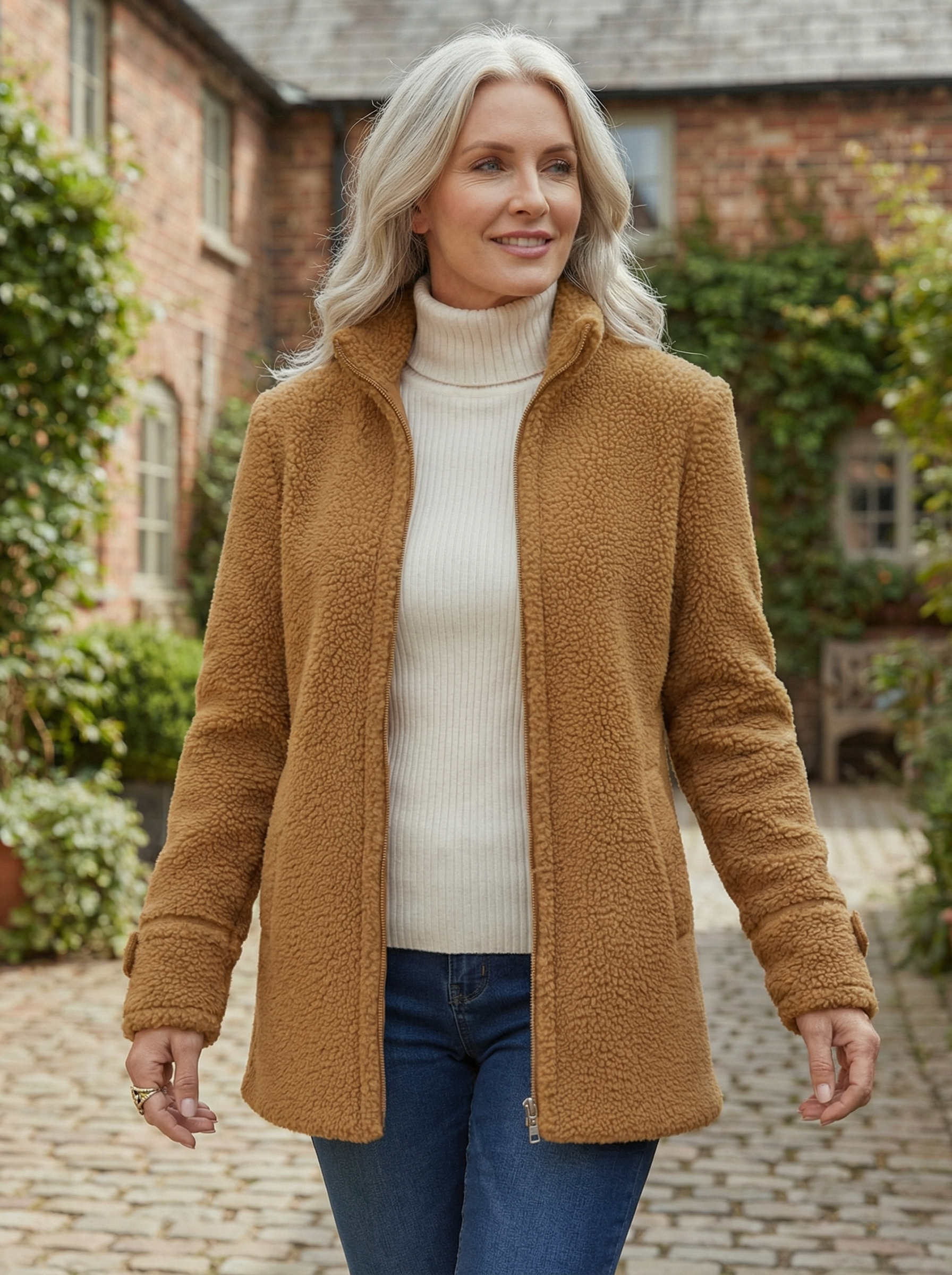 Annelies | Soft Zip Jacket