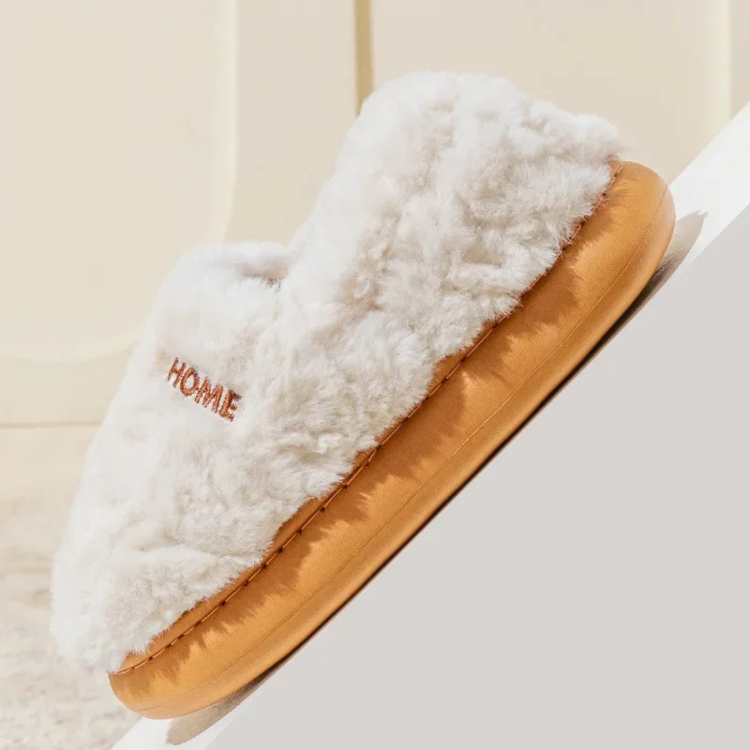 HOME™ | Lined Plush Slippers