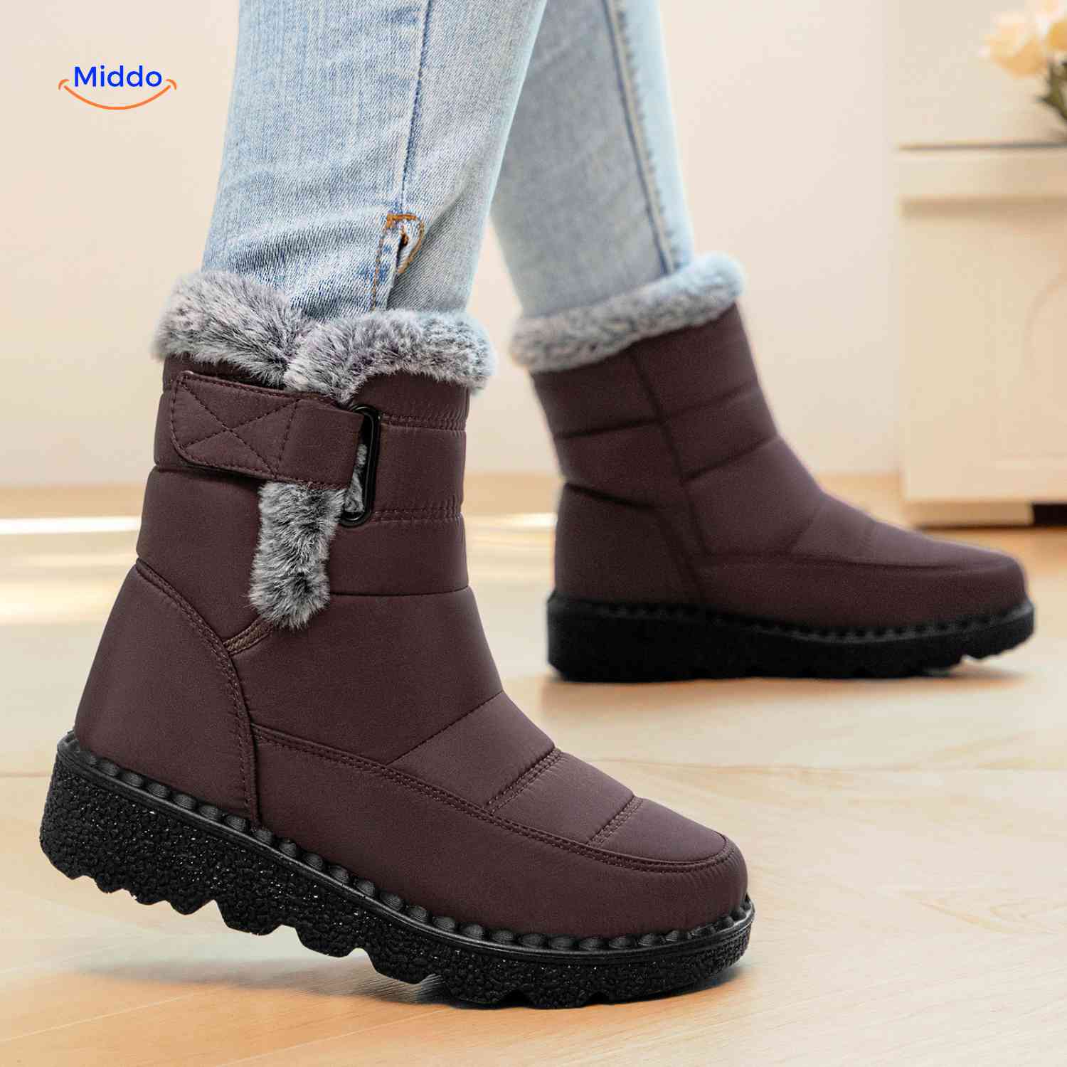 Thermal Boots | Warm Lined, Anti-Slip & Water-Resistant
