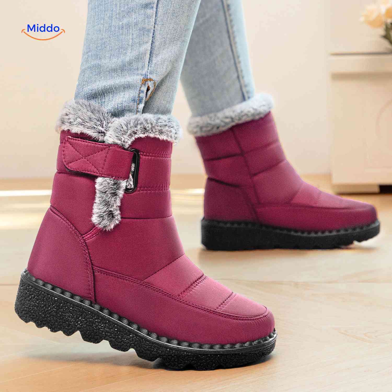 Thermal Boots | Warm Lined, Anti-Slip & Water-Resistant