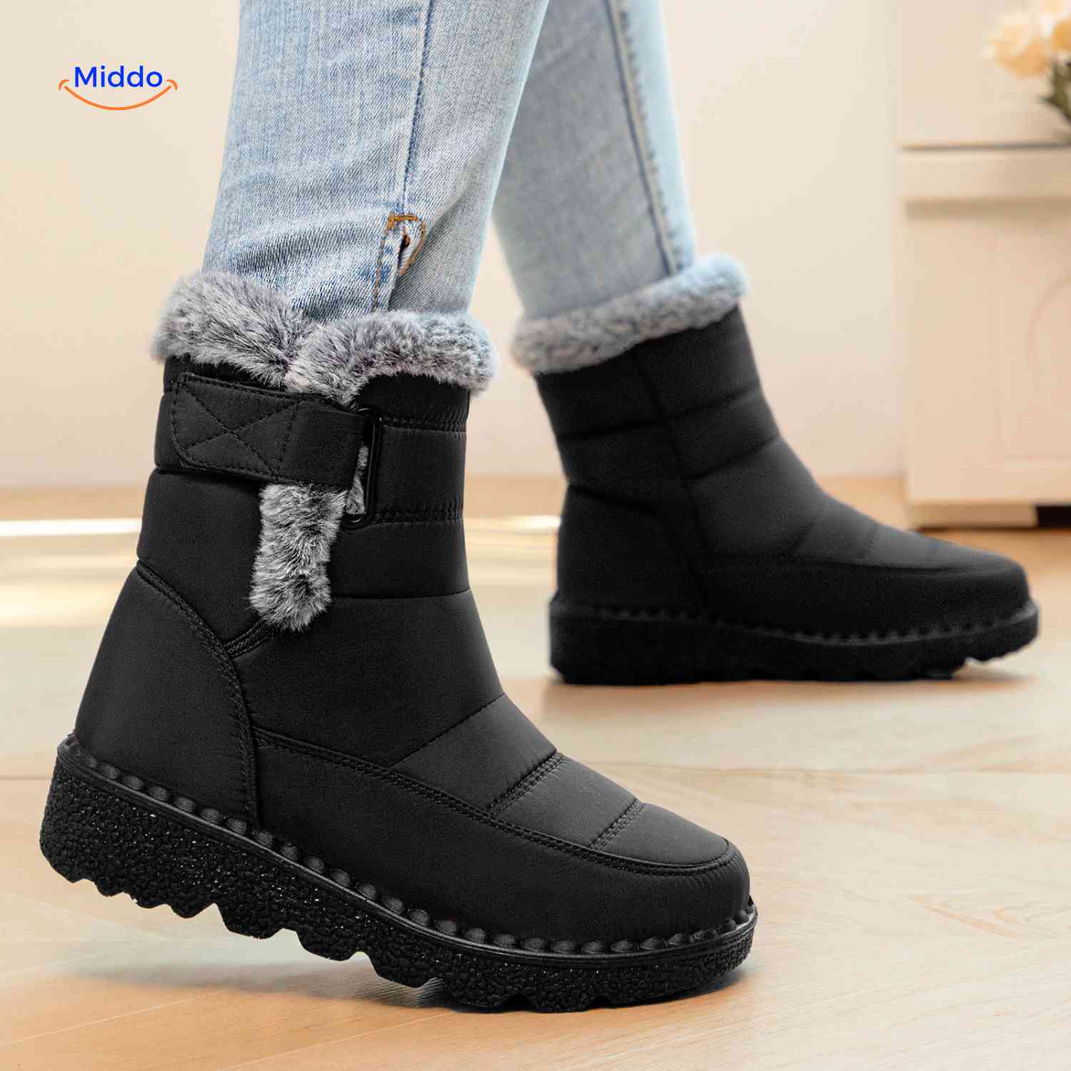 Thermal Boots | Warm Lined, Anti-Slip & Water-Resistant