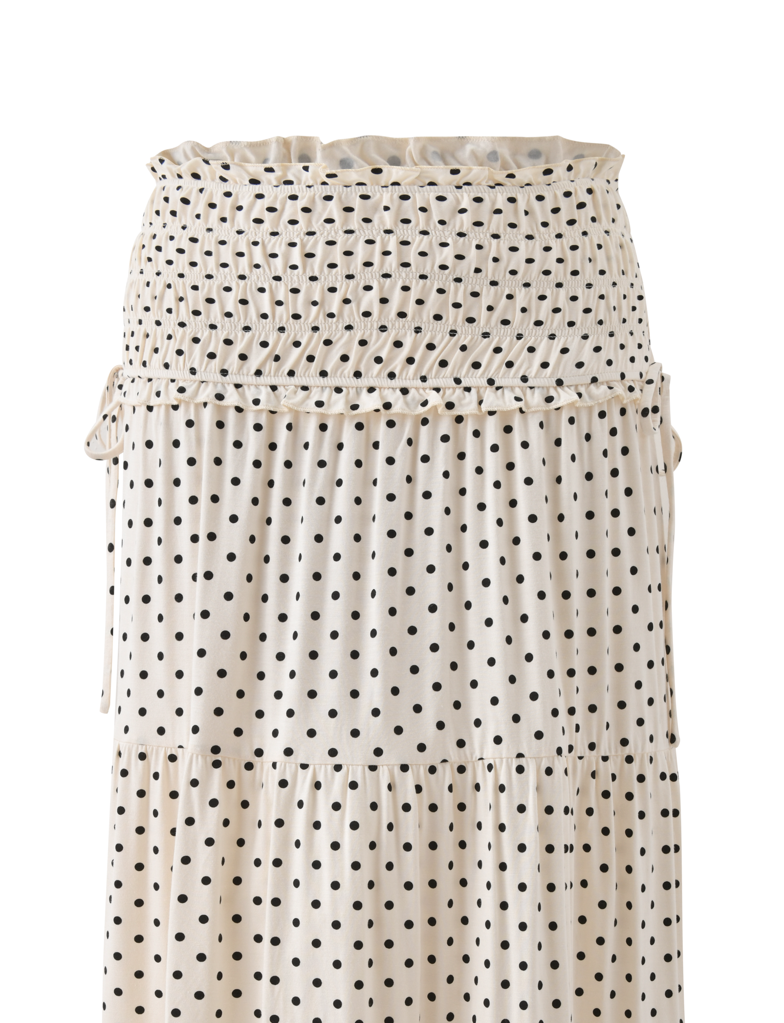 Polka Dot Maxi Set - CREAM DOT