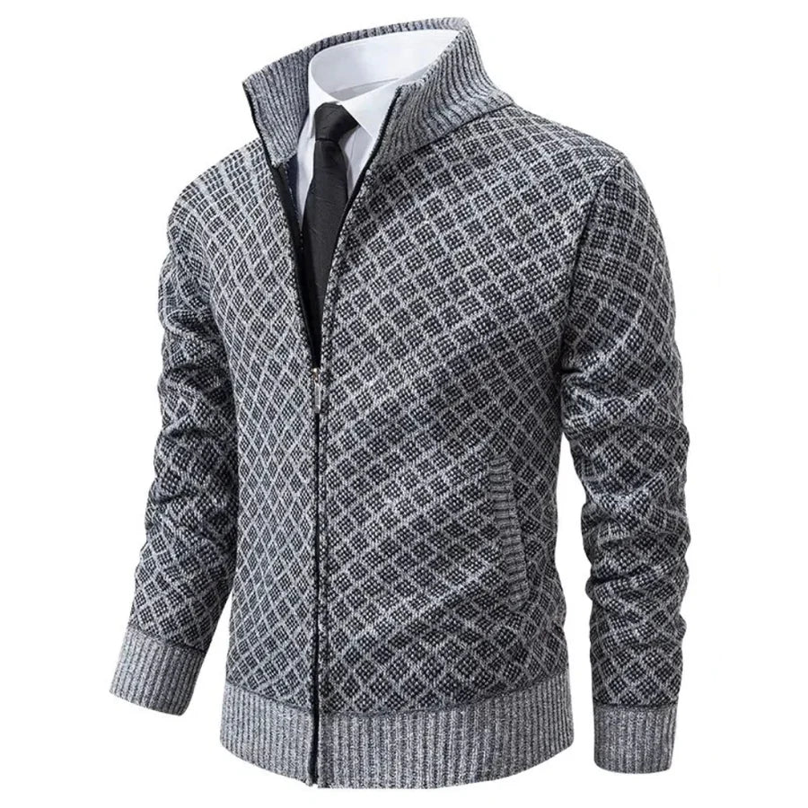 Oliver | Premium Zip Cardigan