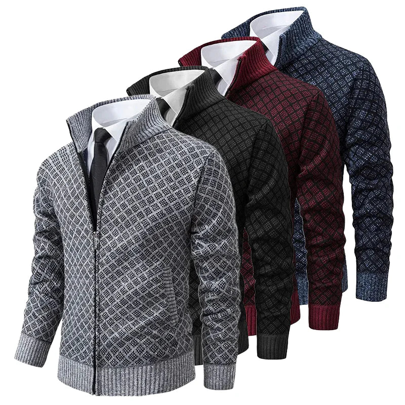 Oliver | Premium Zip Cardigan