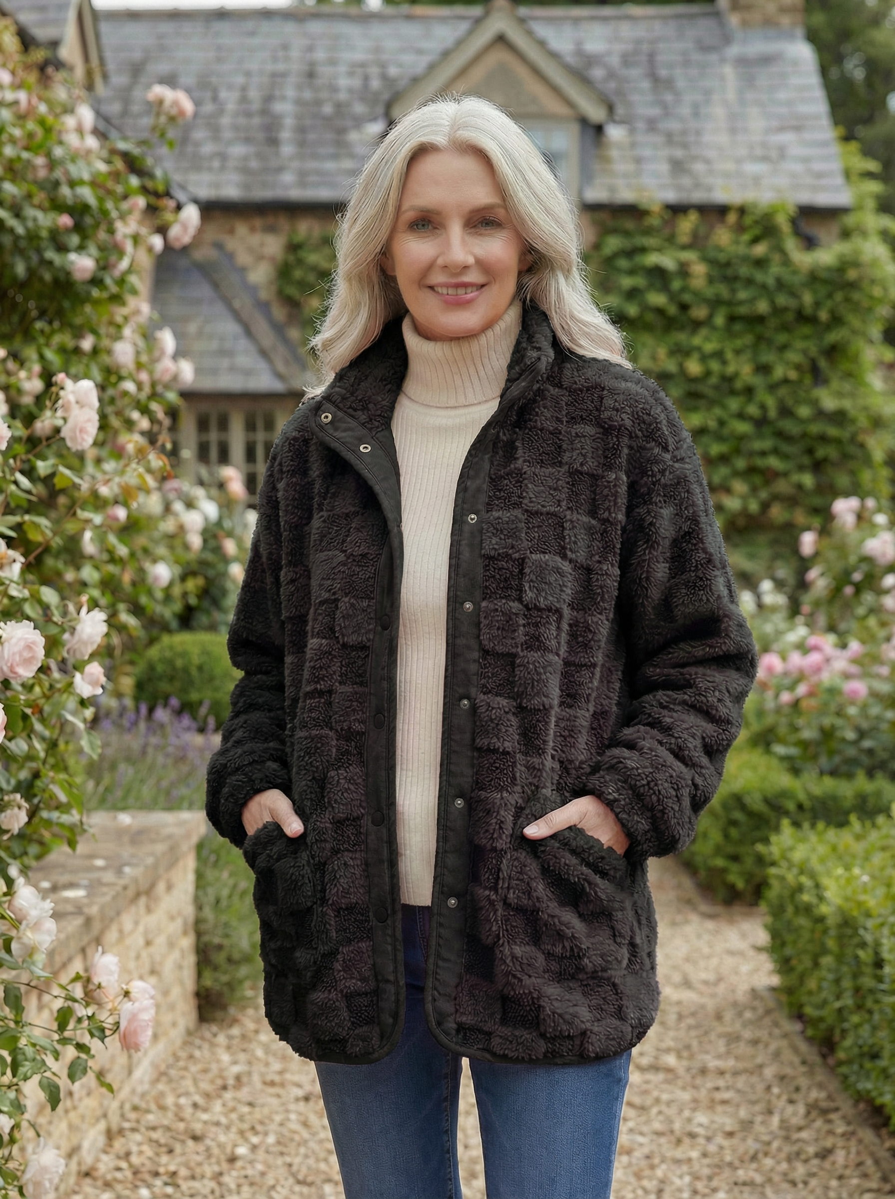 Rosie™ | Soft Check Jacket