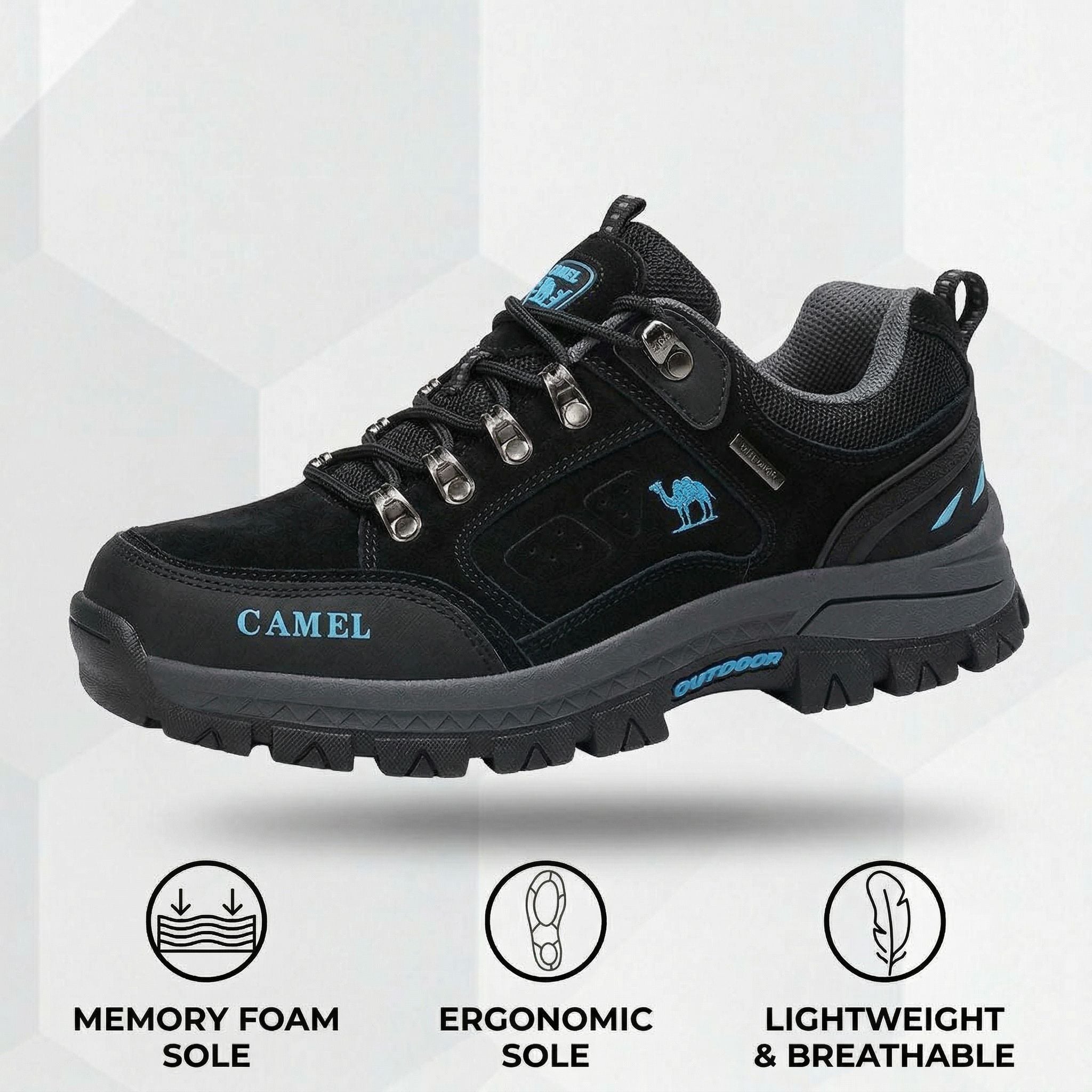 CAMEL MID™ | All-Terrain Walking Shoes