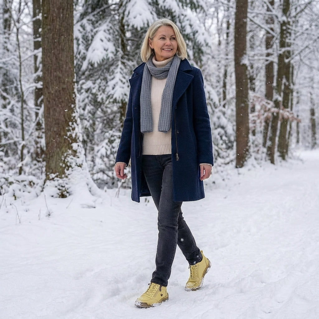 Mila™ – Comfortable Orthopaedic Zip Sneakers