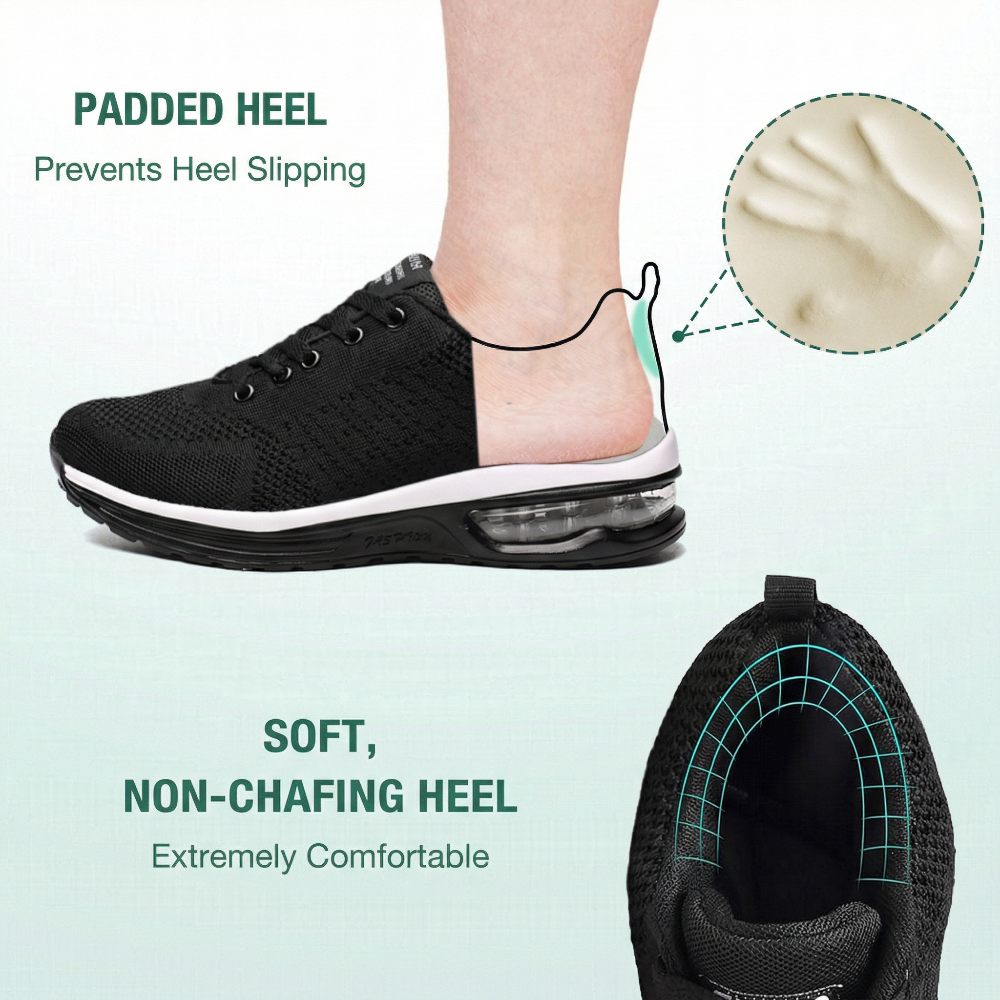 SanoWalk™ | Orthopaedic Comfort Shoes – Black Edition