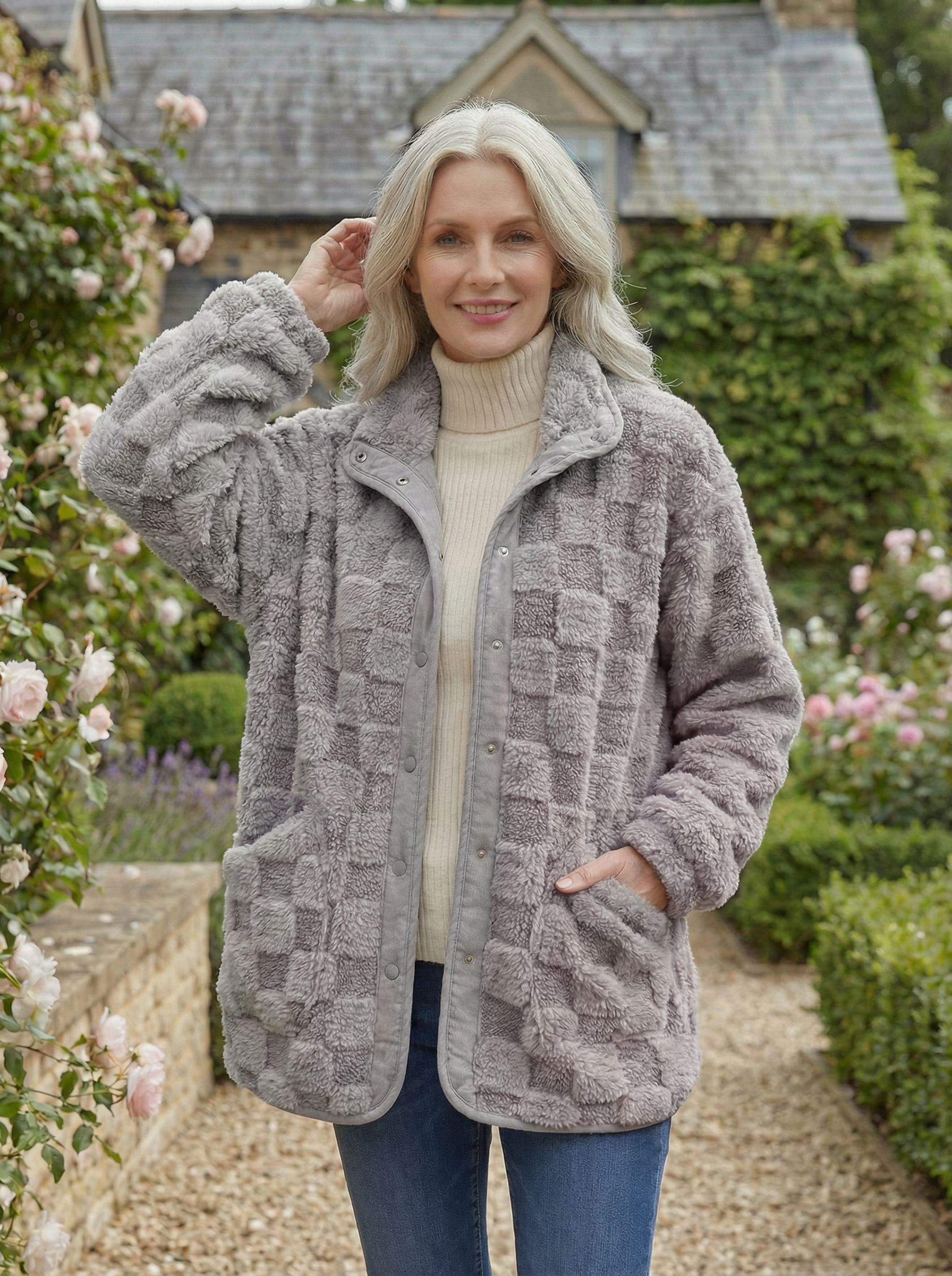 Rosie™ | Soft Check Jacket