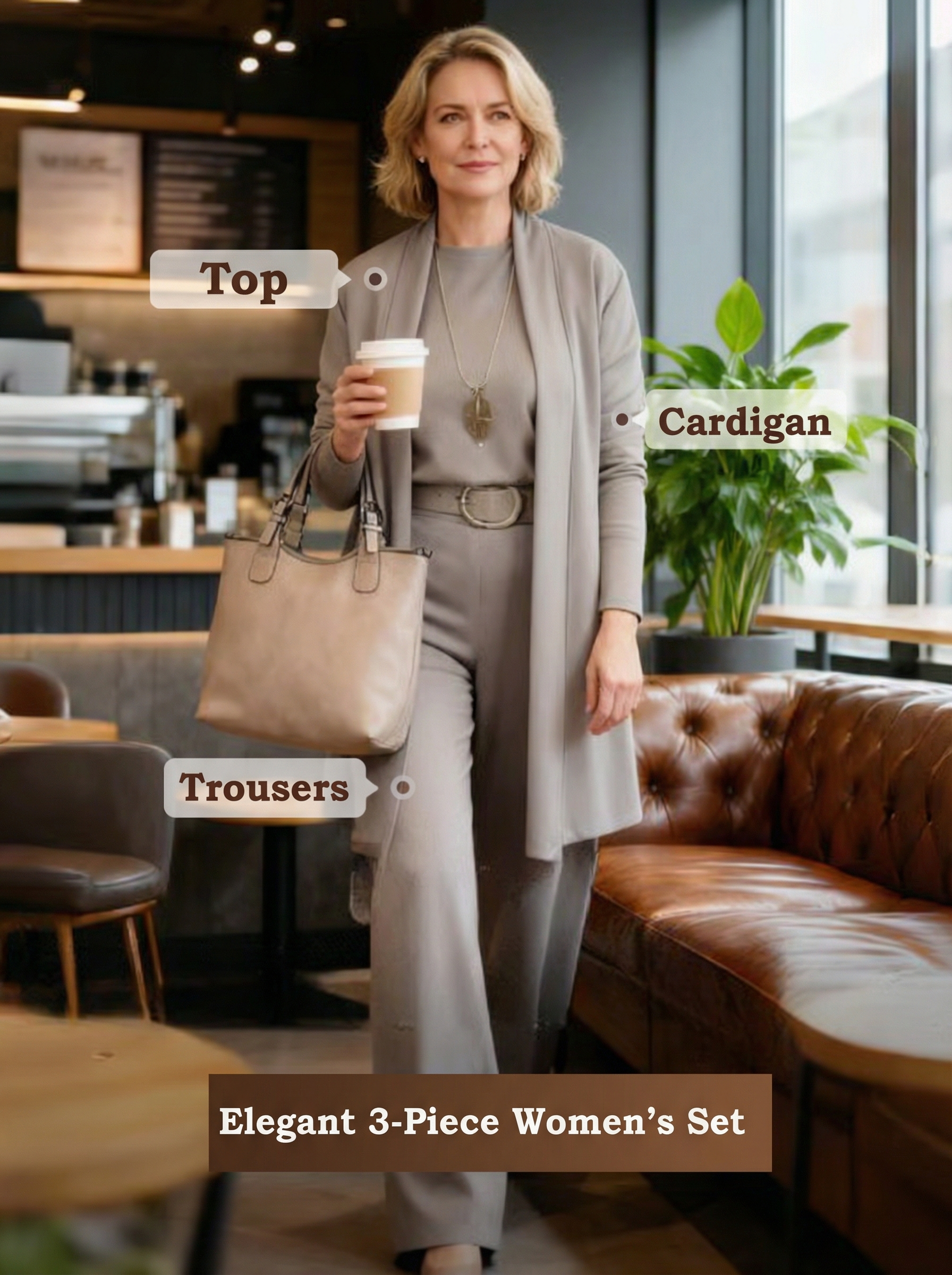 Sofia | Elegant and Versatile Three-Piece Women’s Set