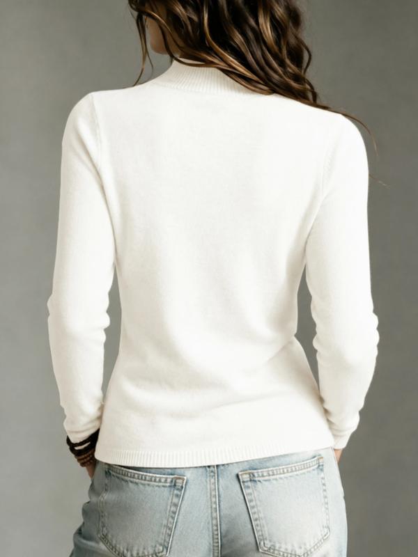 EllaWrap Crossover Knit Sweater