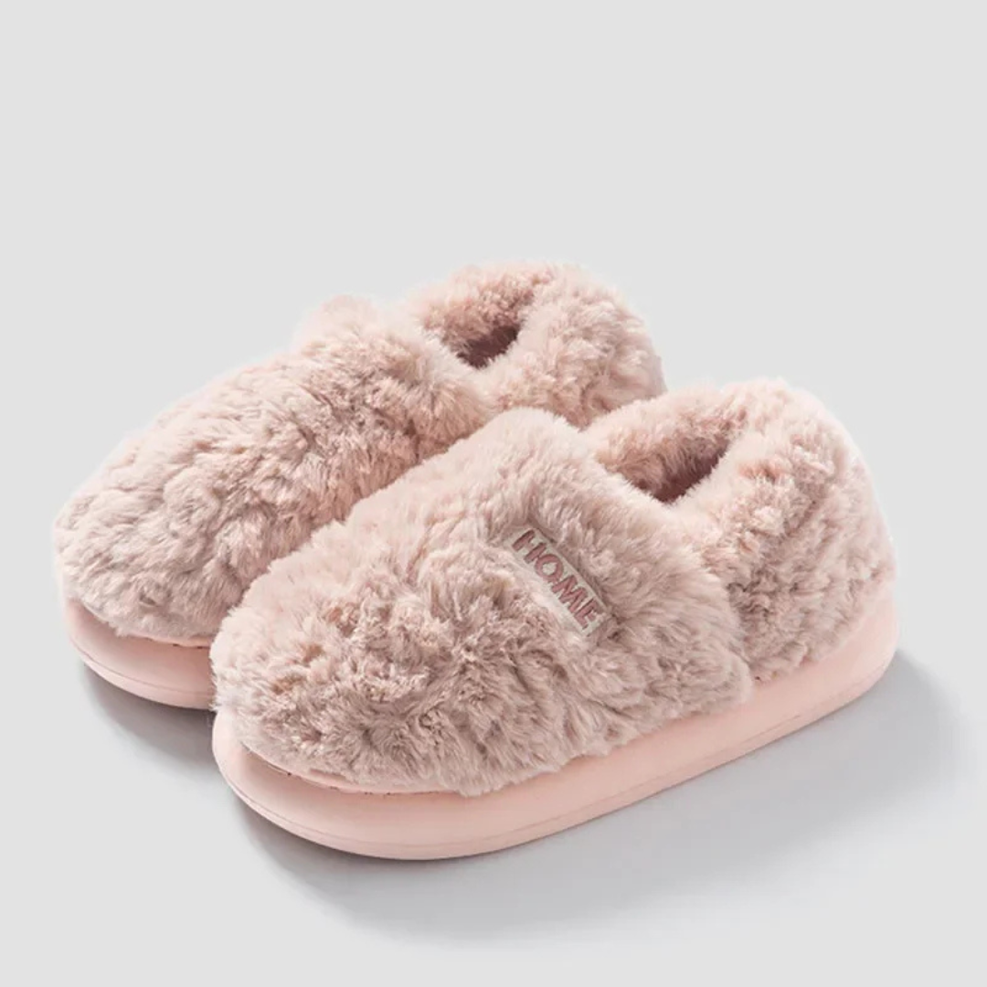 HOME™ | Lined Plush Slippers