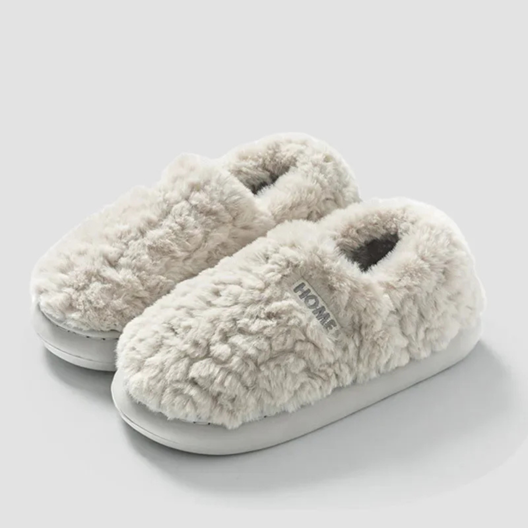 HOME™ | Lined Plush Slippers