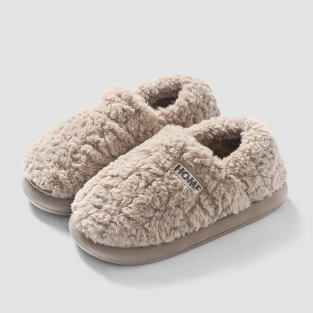 HOME™ | Lined Plush Slippers