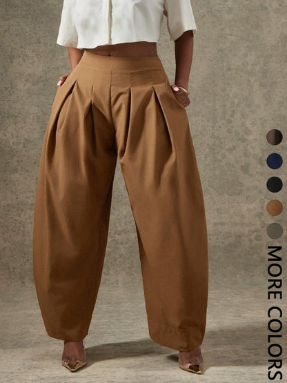SculptEase High-Waisted Barrel Pants