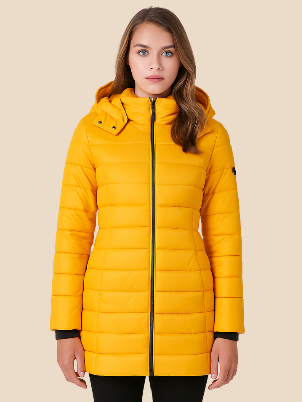 Megan | Women's Premium Hooded Down Jacket