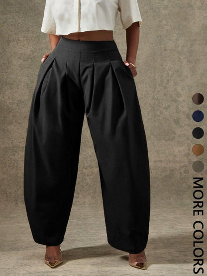 SculptEase High-Waisted Barrel Pants