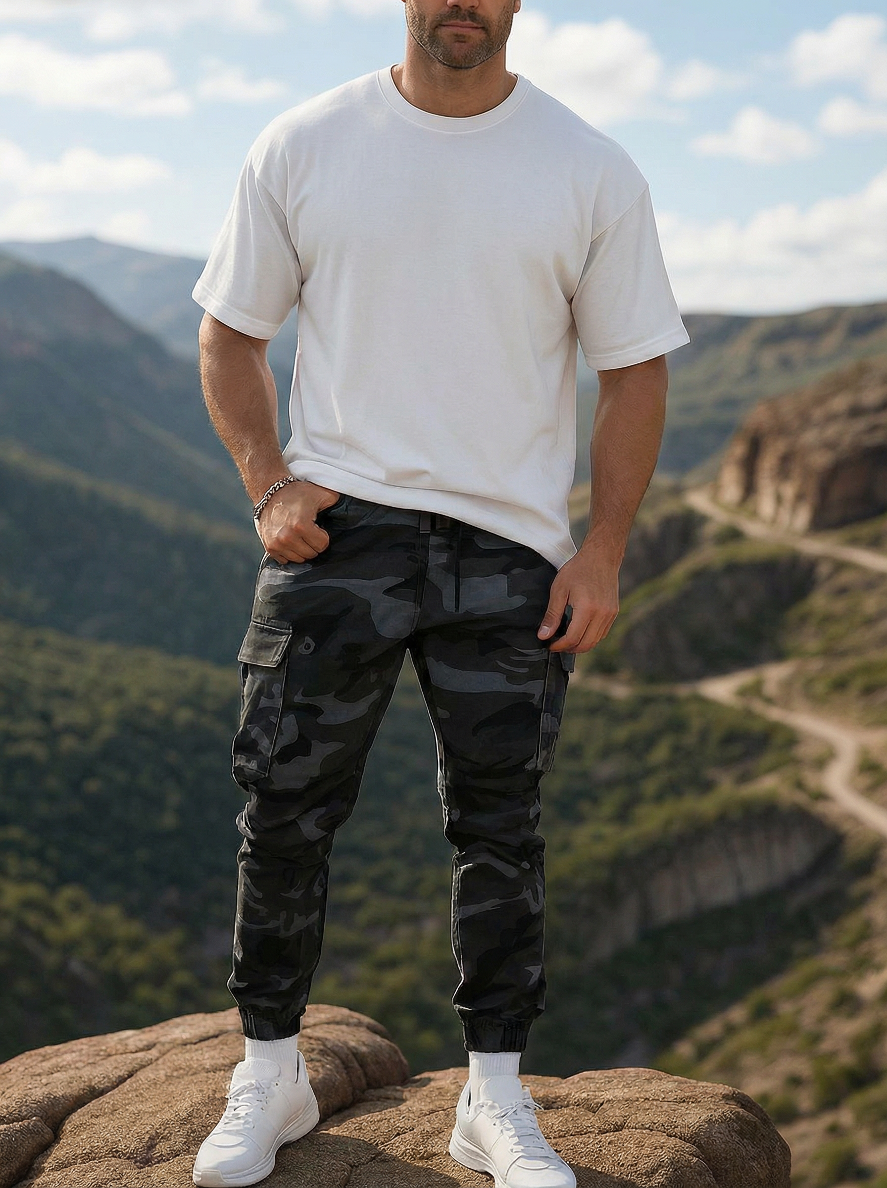 Noah | Camouflage Trousers