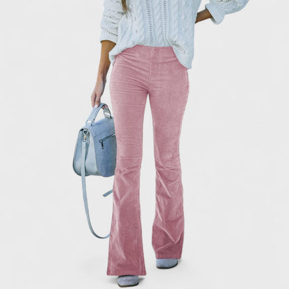 Flared Corduroy Trousers