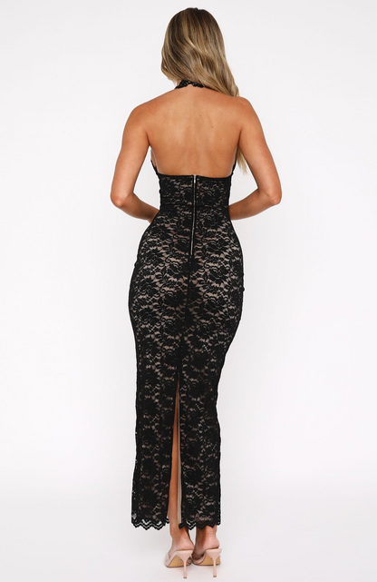 After Hours Lace Maxi Dress