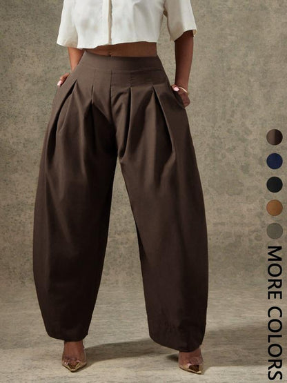 SculptEase High-Waisted Barrel Pants