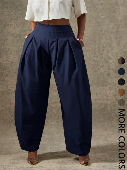 SculptEase High-Waisted Barrel Pants