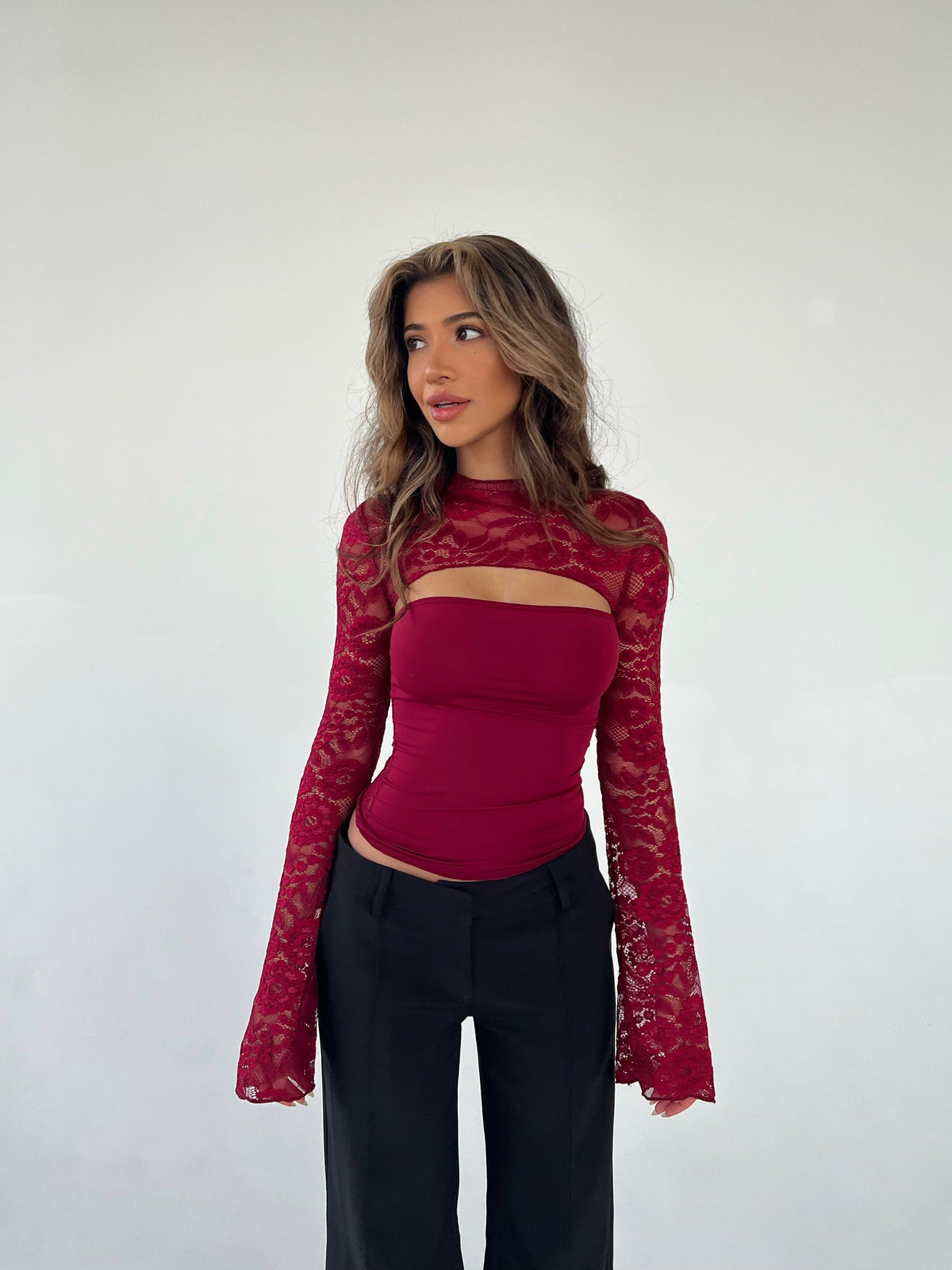 Rosie Lace Top