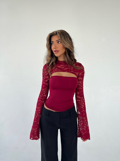 Rosie Lace Top