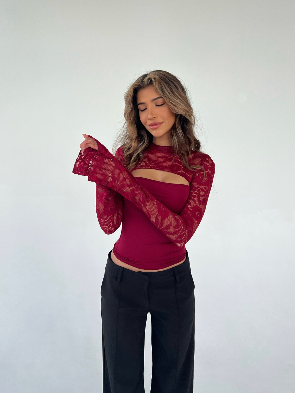 Rosie Lace Top