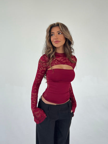 Rosie Lace Top