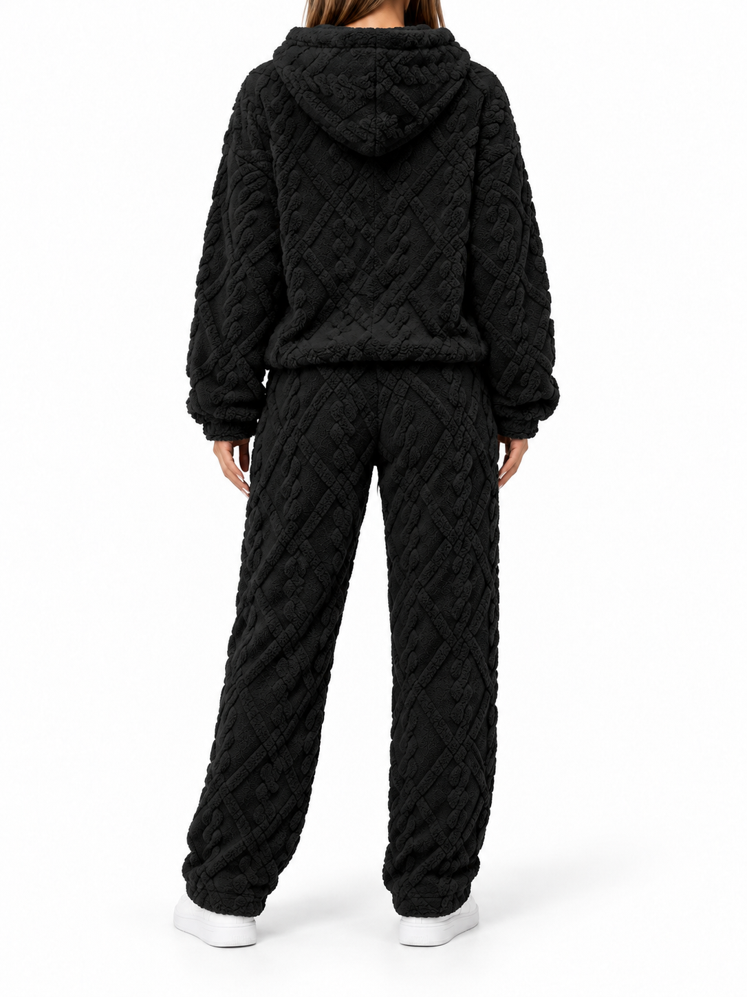 CuddleWeave Plush Hoodie Set