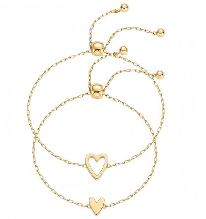 Matching Heart Bracelet