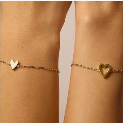 Matching Heart Bracelet