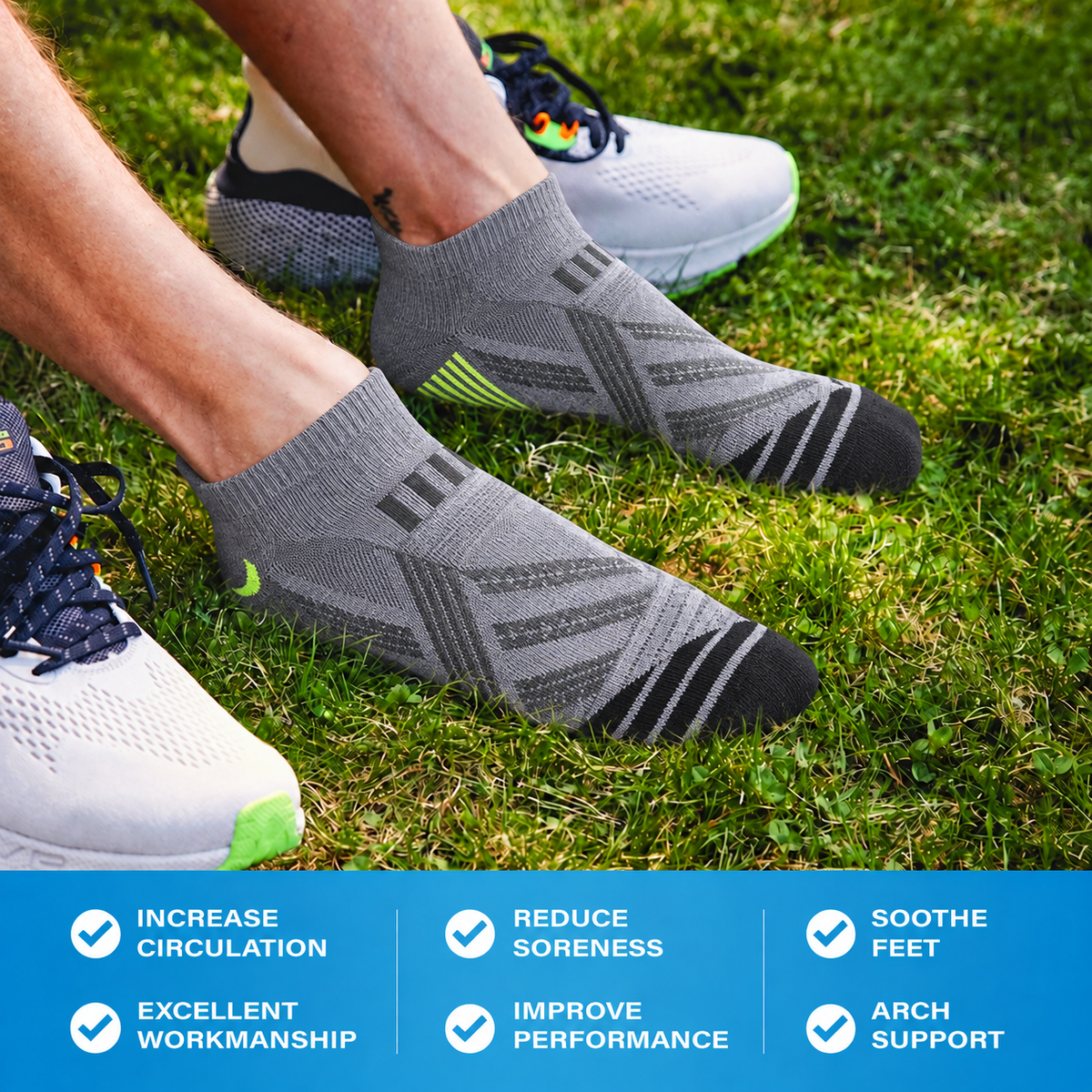 StrideGuard Everyday Performance Socks