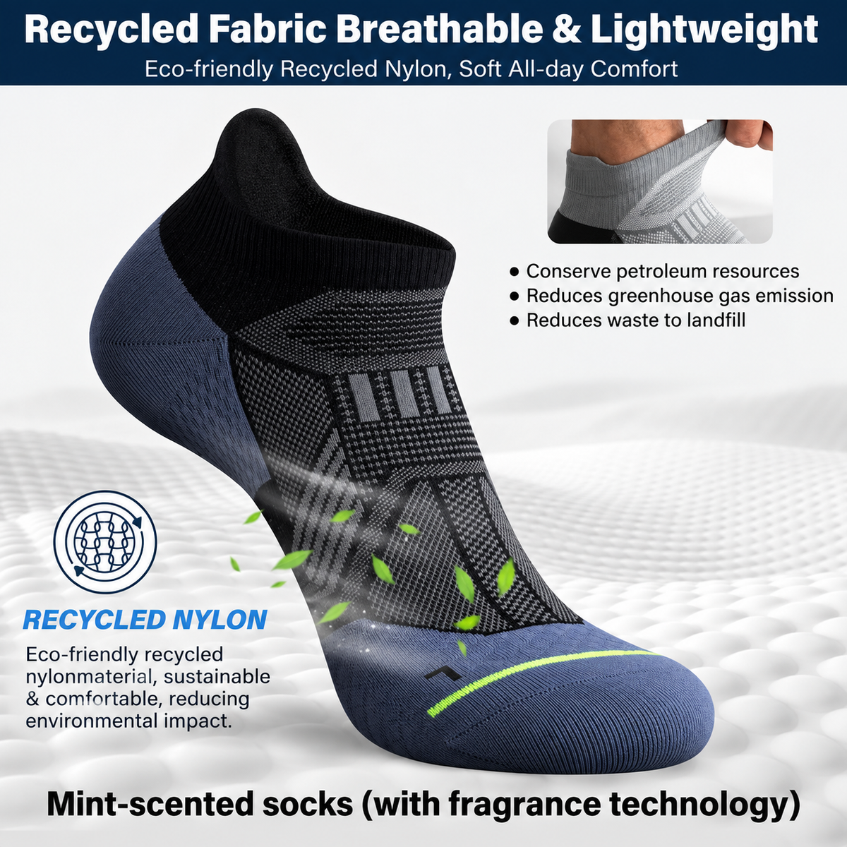 StrideGuard Performance Socks