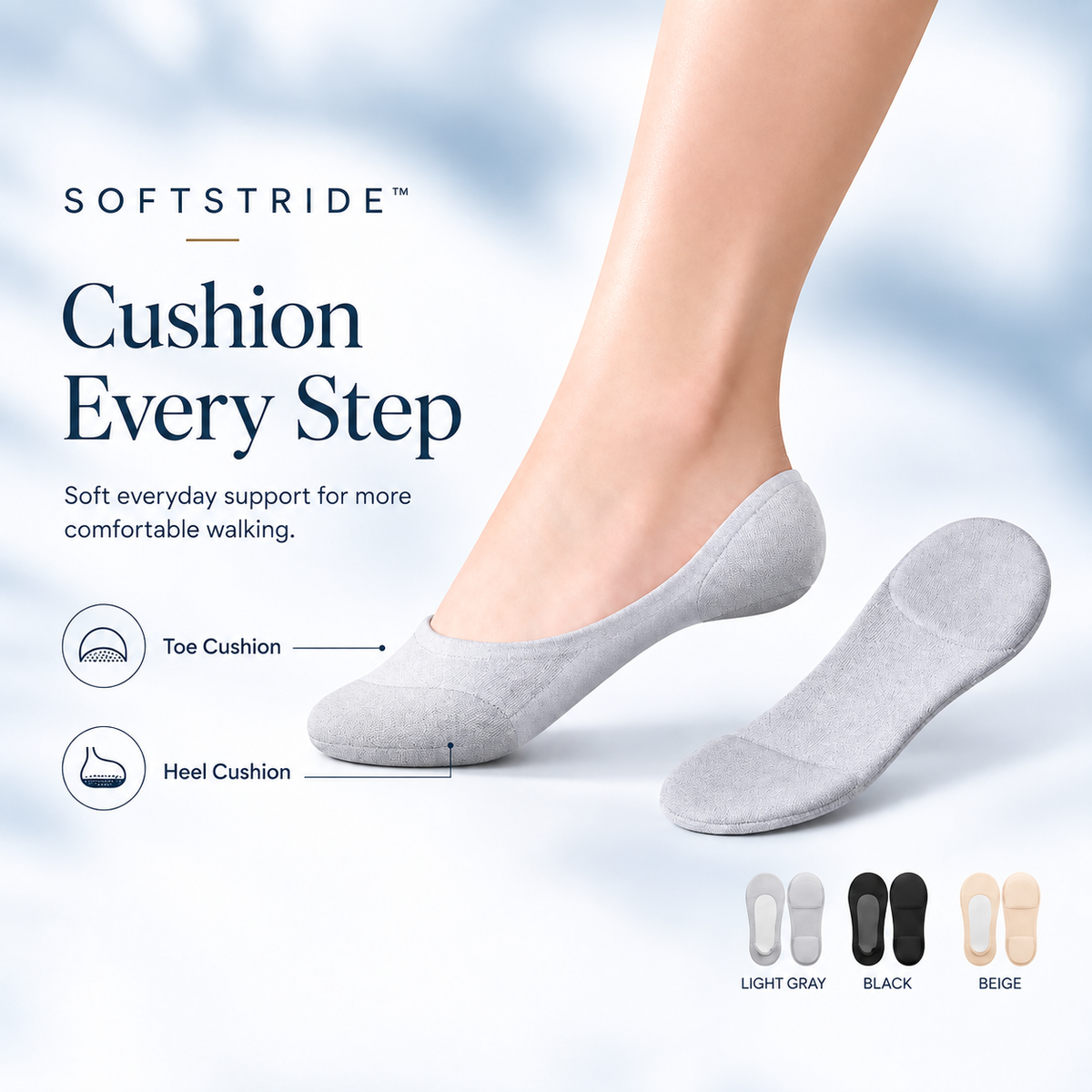 SoftStride™ Invisible Comfort Liners