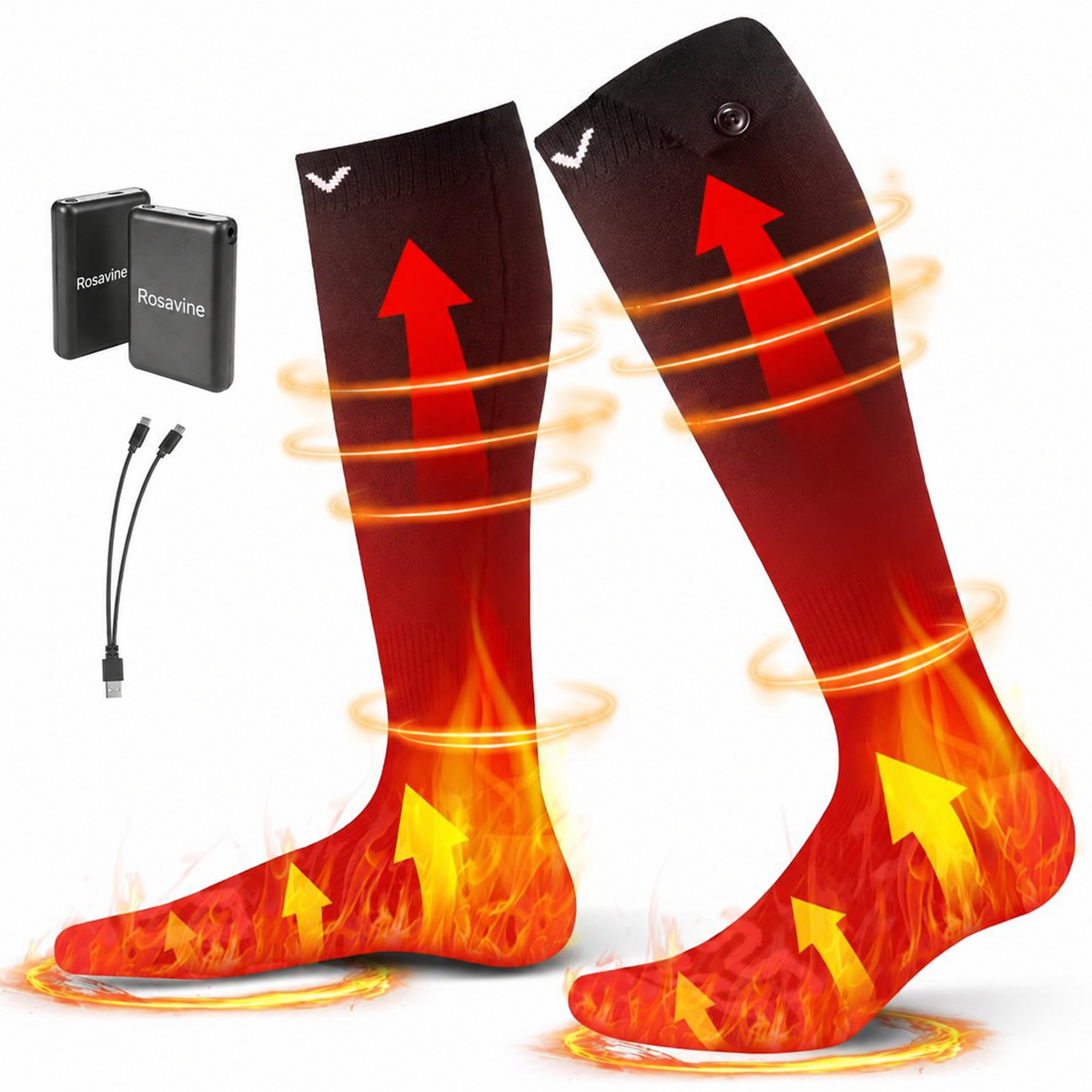 HeatStep™ Heated Socks