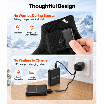 HeatStep™ Heated Socks
