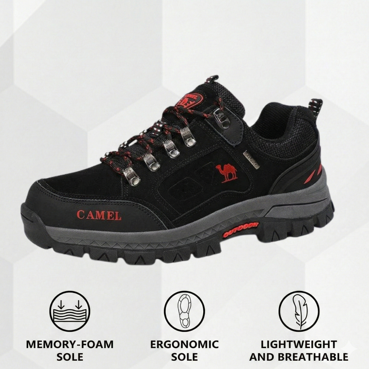 CAMEL MID™ | All-Terrain Walking Shoes