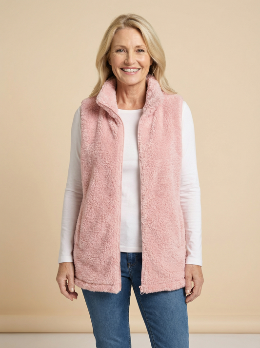 Leslie | Soft Zip Vest