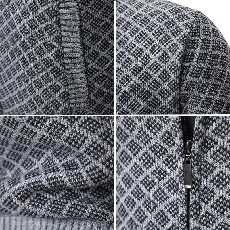 Oliver | Premium Zip Cardigan