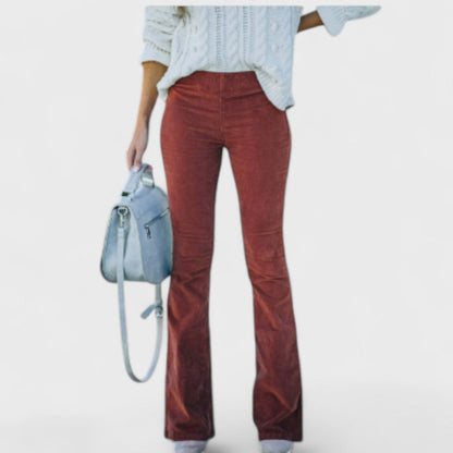 Flared Corduroy Trousers